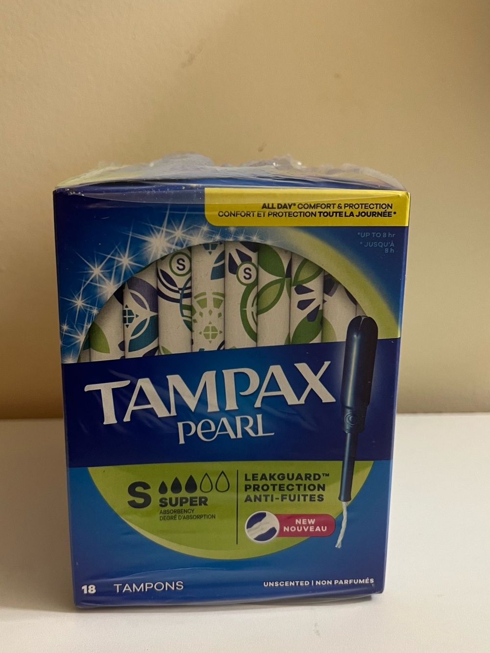 Super Unscented Tampons - Blue-3 Boxes